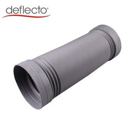 Plastic Flexible Plastic Air Duct Bellows PE Ducting For Kitchen Chimney