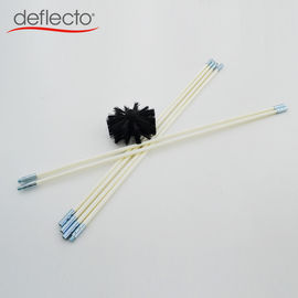 Ventilation System Nylon Dryer Vent Brush Kit / Nylon Cleaning Set Roller Style