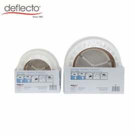 Deflecto 6'' 150MM Adjustable Ceiling Diffuser White Plastic Air Valve Retail Package