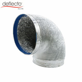 HVAC Parts Flexible Aluminum Air Duct Paster Connector Air Duct 4'' 100 MM 32 Ft