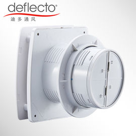 White Plastic Bathroom Ventilation Fan / Exhaust Ventilation Fan CE Certified