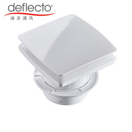 Deflecto Bathroom Ventilation Fan 4'' 10mm / 6'' 150mm White Sensor Exhaust Fan