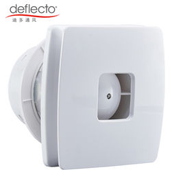 White Plastic Bathroom Ventilation Fan / Exhaust Ventilation Fan CE Certified