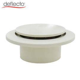 Deflecto Plastic Air Vents 4'' Adjustable Push Type Ceiling Register Air Deflector