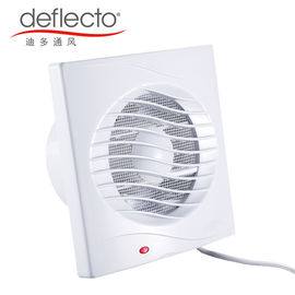 Wall Mounted Bathroom Ventilation Fan 4'' Bathroom Exhaust Fan Roof Vent