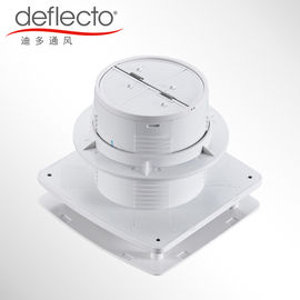 White Small Bathroom Ventilation Fan 100MM 4 Inch Exhaust Fan With Sensor