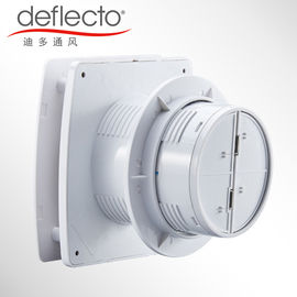 Deflecto Bathroom Ventilation Fan 4'' 10mm / 6'' 150mm White Sensor Exhaust Fan