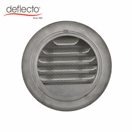 6 Inch 150mm Stainless Steel Vent Covers HVAC Fitting With Fixed Louver Blade