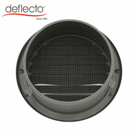 Wall Mounted Round Metal Air Vents 5 Inch 120mm Stainless Steel 304 Air Outlet