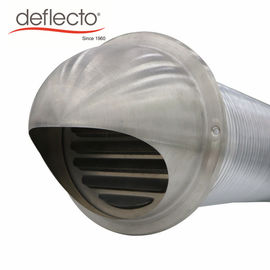 Stainless Steel Air Vent Outlet Wiredrawing Vent Cap 160mm Diameter ISO Approved