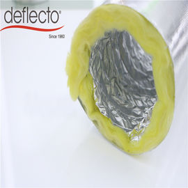 Glass Wool Insulated Flexible Air Duct 10 Meters Flexible Insulated Duct Hose