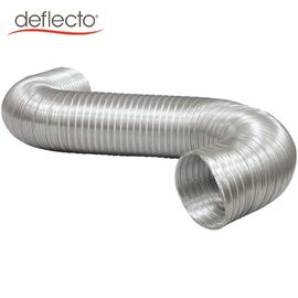 350mm Aluminum Semi Rigid Flexible Duct HVAC Parts Fire Resistant Big Diameter Exhaust Duct