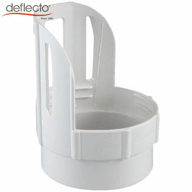 Deflecto 100 MM 4 Inch Flexible Duct Hose With Connector Easy Clip Air Duct Kit
