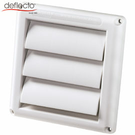 Deflecto Air Vent Kit 4'' 8 Ft Aluminum Duct / Vent Cover / Wall Pipe / Clamps Set