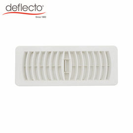 White Plastic Air Vents Air Conditioning Outlet Wall Air Grid 4 X 12 Floor Register