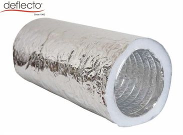 White Fiberglass Air Conditioning Ducts 150mm X 5 Meters Diameter Air Conditioning Parts