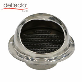 Durable Wall Grille Metal Air Vent Covers 80 MM 3 Inches Wiredrawing Surface Treatment