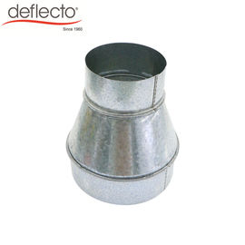 UL Pipe Fitting Air Duct Reducer 6 Inches To 8 Inches Ventilation Parts