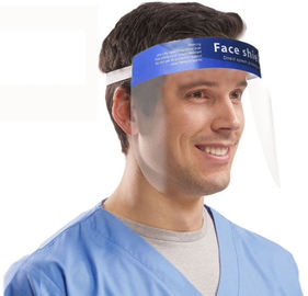 CE Anti Fog 0.25MM Plastic Protective Face Shield