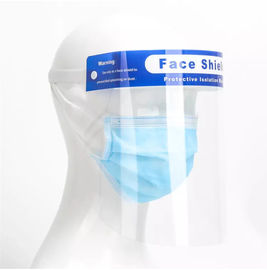 CE Anti Fog 0.25MM Plastic Protective Face Shield