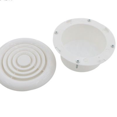 Round 100mm Plastic Air Vents ABS Ventilation Grills