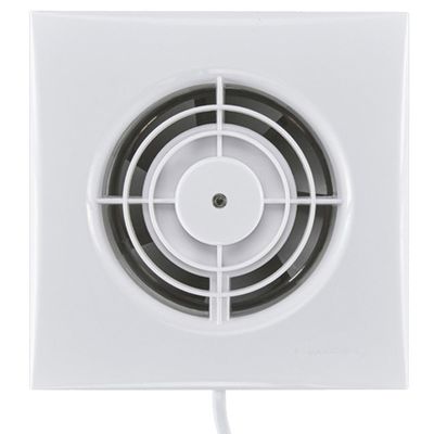 6 Inch Bathroom Ventilation Fan Exhaust Square Mounted