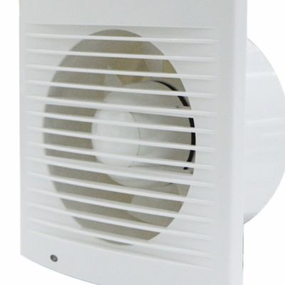 Wall Mounted 100MM Bathroom Ventilation Fan Exhaust DC Air