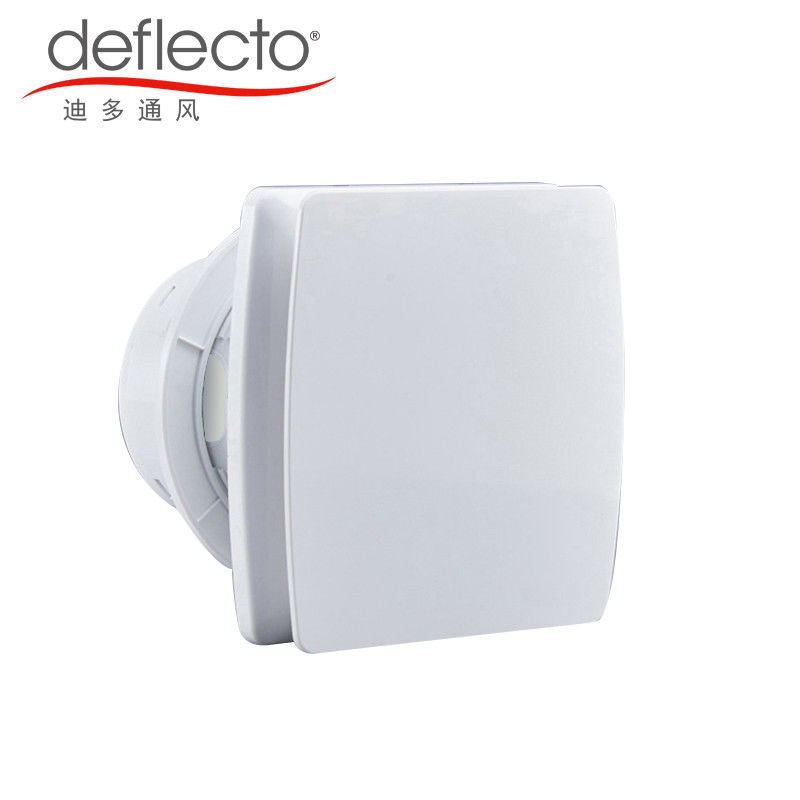 Deflecto Bathroom Ventilation Fan 4'' 10mm / 6'' 150mm White Sensor Exhaust Fan