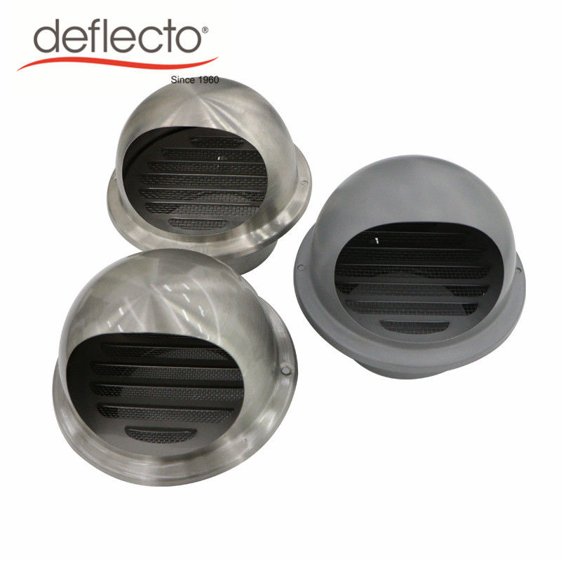 Ventilation Round Air Vent Covers , Dia 120mm Stainless Steel Vent Cap