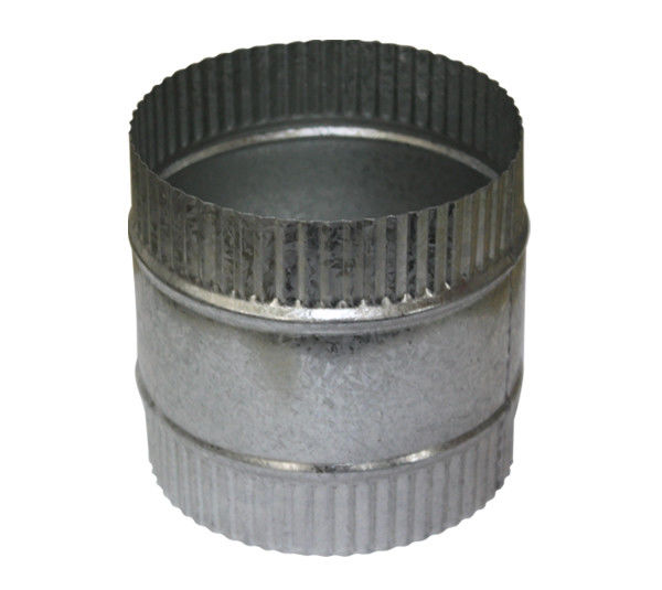 Round HVAC Accessories Galvanized Welding HVAC Duct Connectors With Crimp Ends