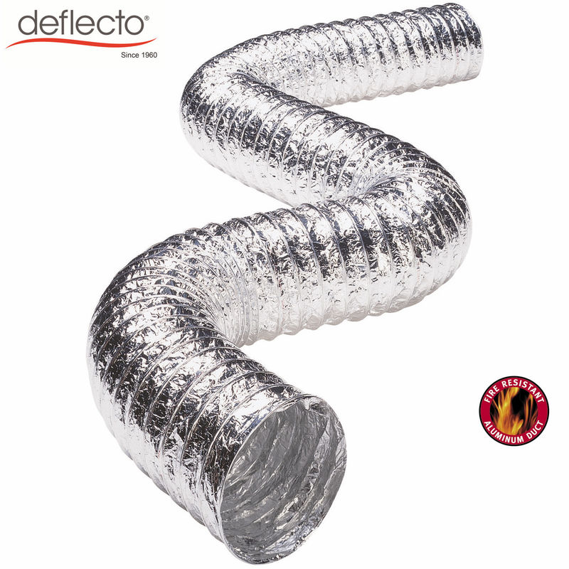 Air Venting Flexible Aluminum Air Duct 200MM 32 Ft 8 Inch Flexible Duct Hose