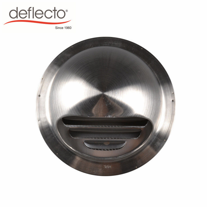 Waterproof Ventilation Round Metal Air Vent Cap Stainless Steel Vent Grille With Insectscreen